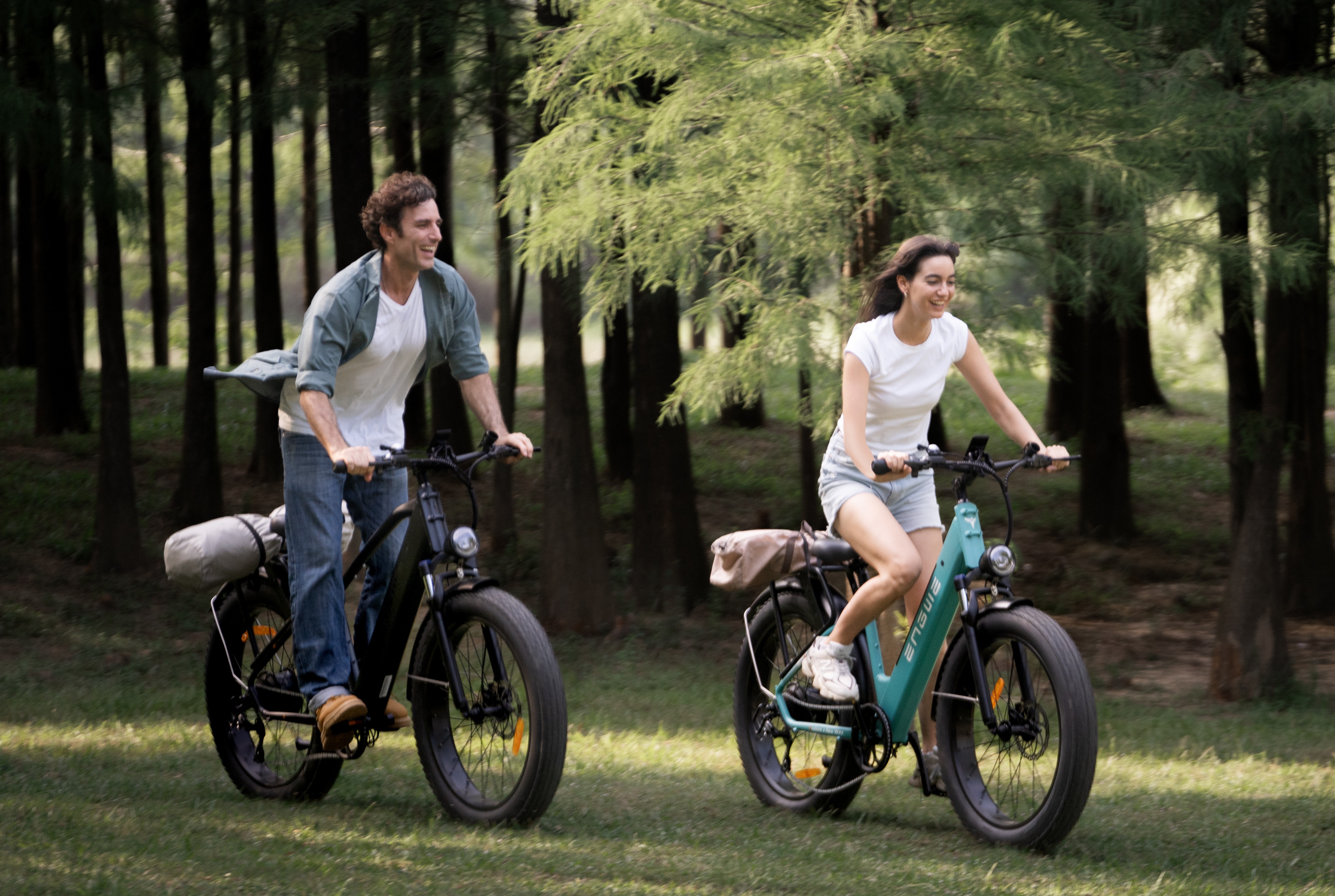 Batería y transmisión de una eBike ENGWE