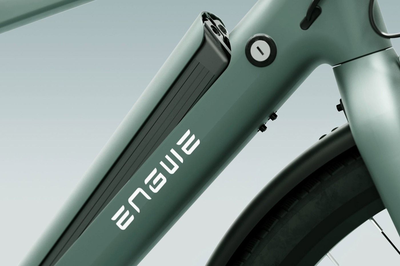 Detalle de cuadro de una eBike ENGWE